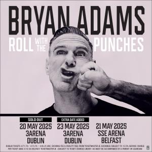 Bryan Adams new album ‘Roll With The Punches’ out August 29th 