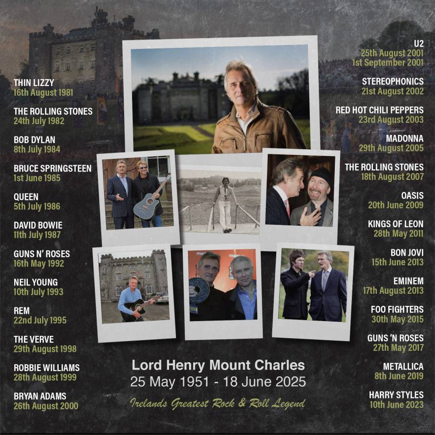 Lord Henry Mount Charles, 25 May 1951 - 18 June 2025
