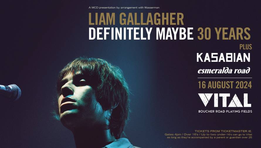 Liam Gallagher announced for Belfast Vital 2024