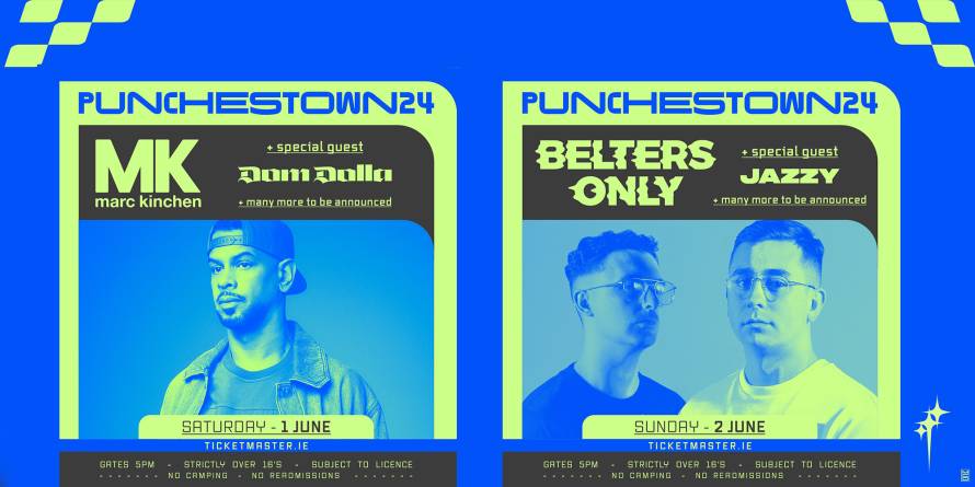 MK, Belters Only, Dom Dolla, Jazzy + more set forJune Bank Holiday shows at Punchestown Racecourse