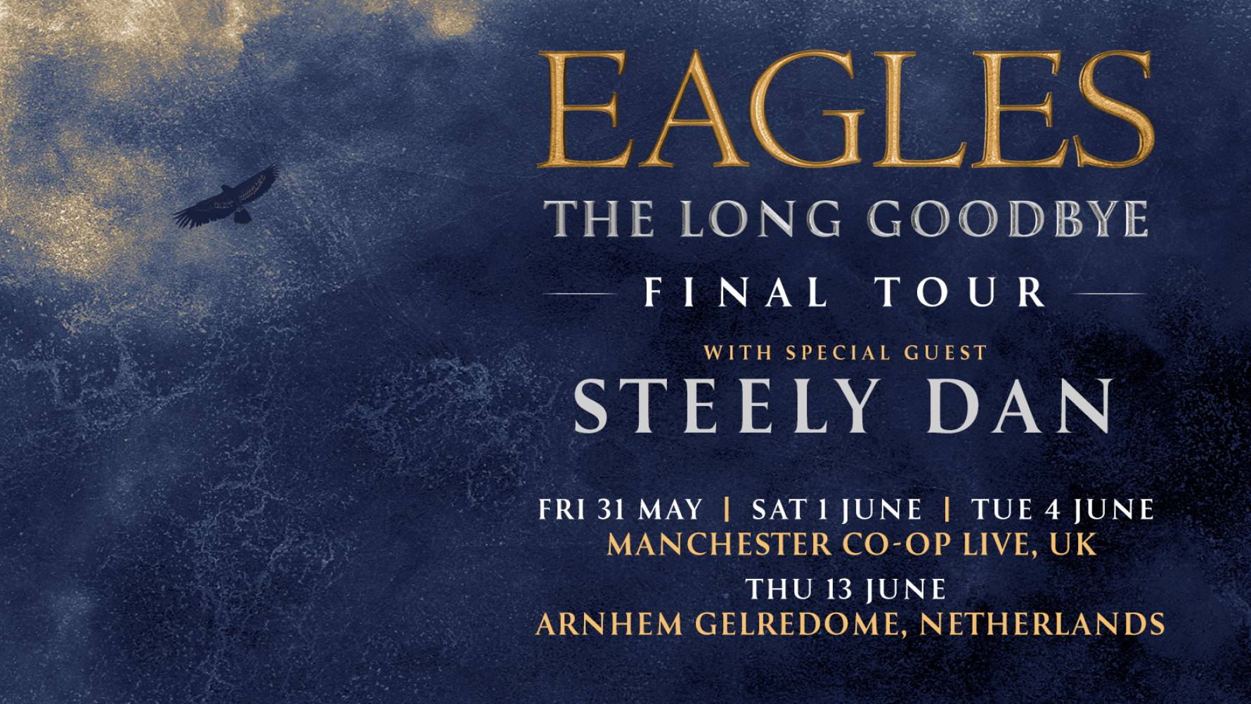 EAGLES ANNOUNCE UK RESIDENCY AT COOP LIVE AS PART OF THEIR “LONG